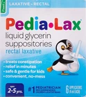Fleet Pedia Lax Children's Liquid Glycerin Suppositories 6 Count - Lots Of 2 New. Price: $21.77.