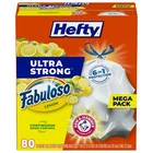 Hefty Ultra Strong 80 Count 13 Gallon Kitchen Trash Bags With Fabuloso Lemon ... New. Price: $23.99.