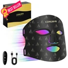Conlwin Red Light Therapy Mask For Face, 8 Modes Count (pack Of 1), Black New. Price: $116.68.