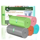 Small Trash Biodegradable, Magesh 4 Gallon Bag/garbage Bags, Extra... New. Price: $25.04.