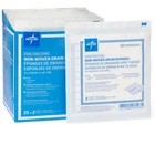 Medline Sterile Nonwoven Gauze Drain Sponges 4X4 6-PLY Box 25CT NON256000 New. Price: $19.99.
