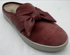 Spenco Barbados Slide Women's Mules 9D Blush Suede Orthotic Bow Slip On Shoes Pre-owned. Price: $35.19.