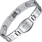 Jecanori Magnetic Bracelets For Men,titanium Steel With Magnets New. Price: $31.94.