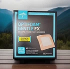 Medline Optifoam Gentle Bordered Dressing 4", Box Of 10 - MSCEX44EP New. Price: $29.99.