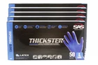 Sas 6603 (5 Pack) Thickster Textured Safety Latex Gloves, Size Large New. Price: $93.95.