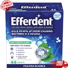 Efferdent Retainer Cleaning Tablets, Denture Cleanser For Dental Applian New. Price: $6.40.