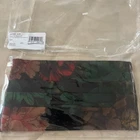 Johnny Was Face Mask Black Floral Cotton Sateen Filter Pocket Sealed New. Price: $7.99.