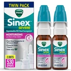 Vicks Sinex Severe Nasal Spray, Moisturizing 0.5 Fl Oz (pack Of 2), White New. Price: $25.57.