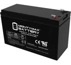 Mighty Max ML7-12 Volt 7.2 Ah, F1 Terminal, Rechargeable Sla Agm Battery New. Price: $12.99.