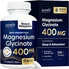 Magnesium Glycinate 400MG 270 Tablets Sleep Support Supplement Ph Maggly Month New. Price: $51.99.