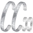 Cigmag Copper Magnetic Bracelet For Women Strong 6.88 Inches, Silver Plum New. Price: $26.99.
