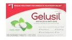 Gelusil Antacid Tablets Heartburn Bloating Relief Anti-gas Cool Mint 100CT Pills New. Price: $28.36.