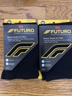 Lot Of 2 - Futuro Lifestyle Black Compression Dress Socks For Men Firm Medium New. Price: $17.75.
