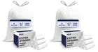 Plasticplace Gallon Drawstring Trash Bags - Case Of 100 400 New. Price: $22.65.