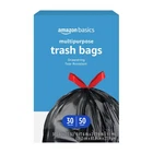 Amazon Basics Multipurpose Drawstring Trash 50 Count (pack Of 1), Red,black New. Price: $22.90.