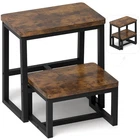 Itsst 2 Step Stool For Adults Wooden 500 Lbs Capacity 3 In 1 Heavy New. Price: $67.48.