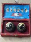 Vintage Baoding Balls Relaxation Chinese Exercise Stress Therapy Yin Yang Design Pre-owned. Price: $14.99.