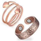 Feraco 2PCS Copper Rings For WOMEN,99.99% Pure Magnetic Thumb With New. Price: $16.12.