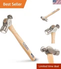16 Oz German Style Ball Peen Hammer - Forged Steel & Ergonomic Hickory Handle New. Price: $33.58.