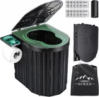 Sckee Camping Toilet, Portable For Adults, Travel Black New. Price: $59.70.