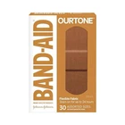 Band-aid, Ourtone Adhesive Bandages Assorted BR45, 30 Count New. Price: $10.40.
