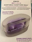 Homedics Uv-clean Portable Rechargeable Sanitizer Bag Gray. **new**. Price: $25.00.