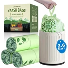 Ayotee 2.6 Gallon Compost Bags With Handle Tie, 1 Count (pack Of 75), Green New. Price: $16.14.