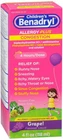 Benadryl-d Children's Allergy And Sinus Liquid Grape 4 Oz New. Price: $15.37.