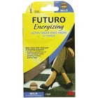 3M Futuro Energizing Ultra Sheer Knee Highs Mild Women Medium Size Nude 1 Pair New. Price: $9.89.