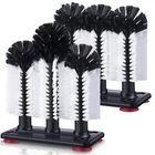 Havawish 2-PACK Water Bottle Cleaning Brush W/ Suction Base, 3-HEAD Bristle Bar New. Price: $39.73.