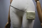 Chanel Precision Vintage Genuine Cream Pvc Chain Strap Crossbody Bag Sz Micro Pre-owned. Price: $170.00.