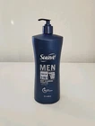 Suave Professionals Men Charcoal 3-IN-1 Shampoo + Conditioner Body Wash 28FL Oz New. Price: $18.00.