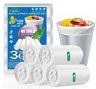 Okkeai 3 Gallon Small Trash Bags Counts (pack Of 120), White New. Price: $20.30.