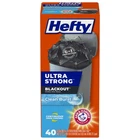 Hefty Ultra Strong 13 Gallon Trash Bags, Black 40 Count (pack Of 1), New. Price: $16.76.
