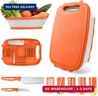 Camping Cutting Board, Hi Ninger Collapsible Chopping With Colander, 9-IN- New. Price: $40.46.