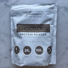 Just Ingredients Chocolate Powder, 24G Protein, Grass-fed. Bb: 2027. New. Price: $34.00.