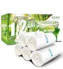 Forid 1.2 Gallon Garbage Bags, Count, Small, (pack Of 220), Clear New. Price: $26.99.