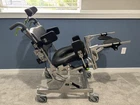 Raz-at Attendant Tilt Mobile Shower Chair / Commode Roll In Used. Price: $999.99.