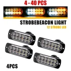 4-40PCS 12-LED Strobe Amber White Light Car Truck Flashing Warning Hazard Beacon New. Price: $137.18.