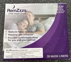 Remzzzs Cpap Mask Liners 30 K2-FM Fits Medium Full Face New Sealed Box. Price: $18.75.