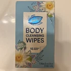 New Secret Body Cleansing Wipes Calm Birch Water 15 Individually Wrapped. Price: $12.00.