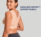 Tommie Copper Shoulder Back Support Sports Bra Zip Front Removable Pad Women 3XL New. Price: $22.49.