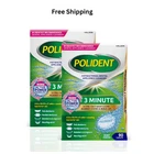 Polident 3 Minute Antibacterial Dental Appliance Cleanser TABLET,180 Count 2PACK New. Price: $17.33.