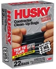 Husky Heavy Duty Contractor Clean-up Bags, Gal Capacity, BLACK-HK42WC022B New. Price: $30.97.
