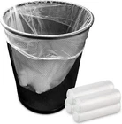 Stock Your Home 4 Gallon Unscented Small Garbage Bags, 200 Pack, Clear New. Price: $24.64.