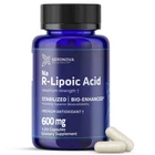 Lipoic Acid Supplements 600 Mg 120 Capsules Geronova Research Bio-enhanced New. Price: $104.99.