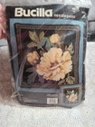 1991 Needlepoint Kit Tree Peony 14 X Pillow Top Barbara Baatz For Bucilla New. Price: $31.00.