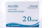 Global Medical Products Easy Glide Luer Lock 20CC 20ML STERILE-2-BOXES Of 50 New. Price: $55.99.