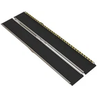 Homcom Wheelchair Ramp 8FT Folding Aluminum With Non-slip Surface New. Price: $252.99.
