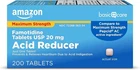 Amazon Basic Care Famotidine 20MG, Heartburn Relief & Prevention, 200 Tablets New. Price: $19.13.